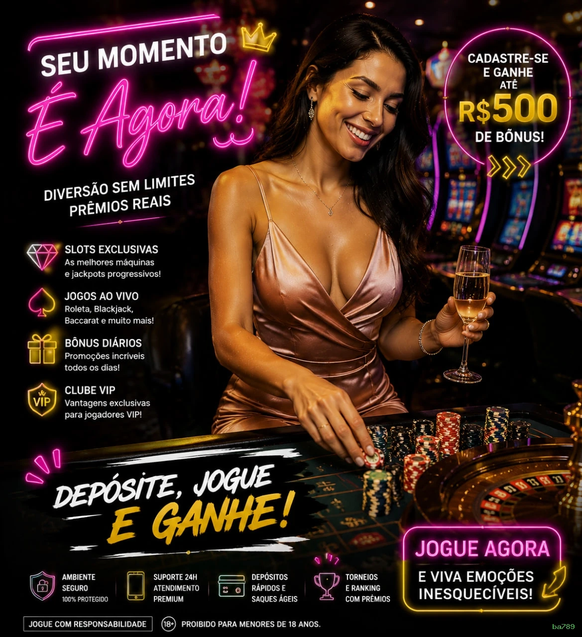 Promoções e bônus exclusivos da ba789